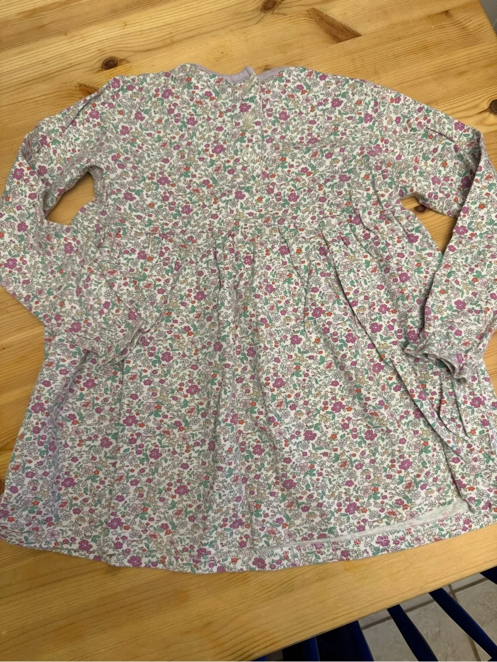 Eyelet & Ivy cotton knit dress lavender size 4 EUC